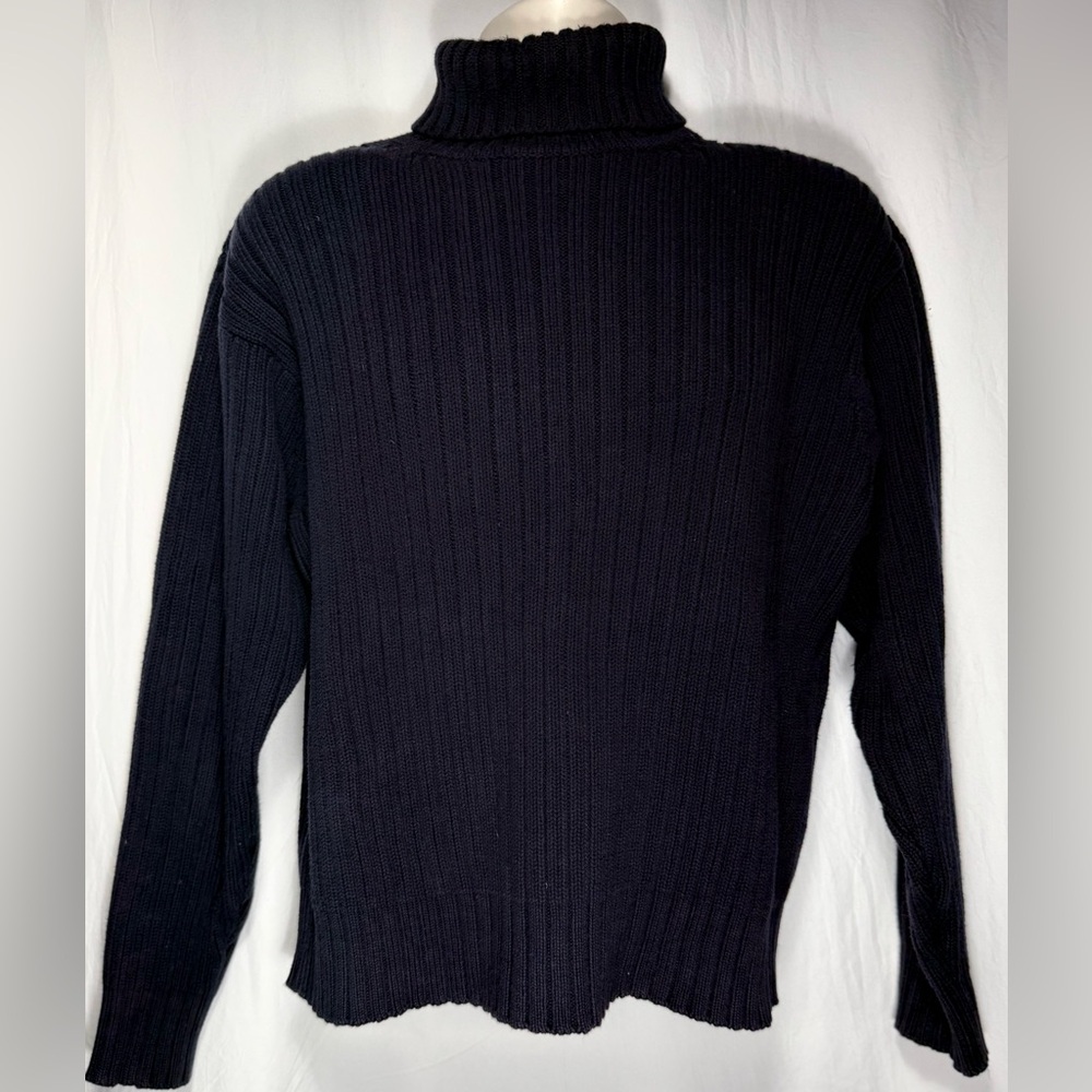 J. CREW Vintage Ribbed Turtleneck Sweater